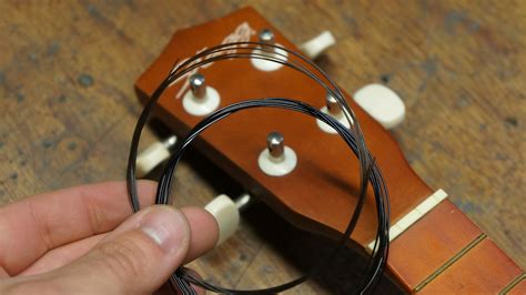how to tie ukulele strings|How to restring a ukulele in 14 easy steps .
